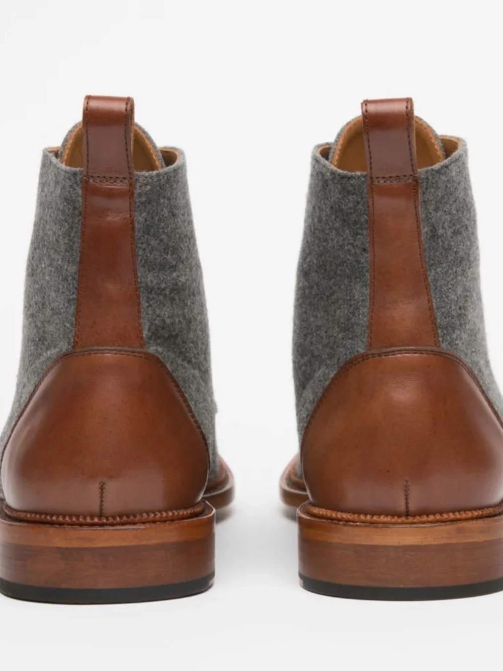 THE JACK BOOT IN GREY/BROWN